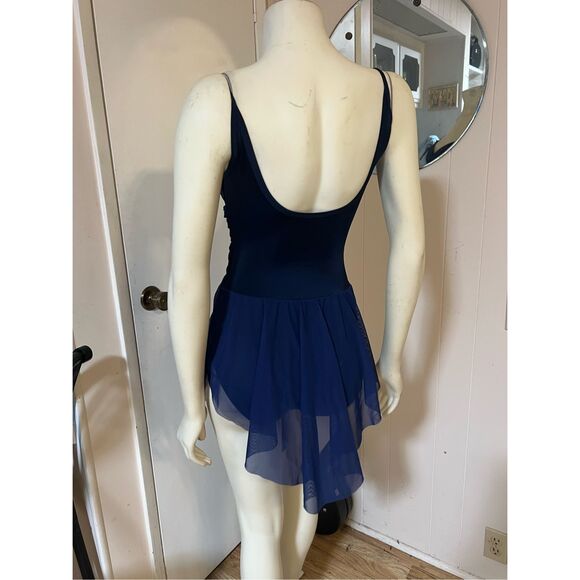 Curtain Call Lyrical Dance Costume skirted leotard Adult S - Picture 3 of 6
